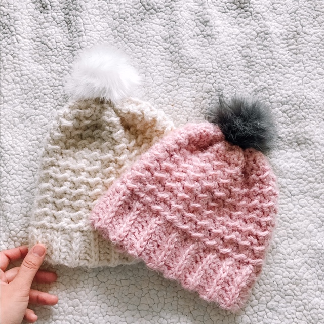 powder mountain crochet hat